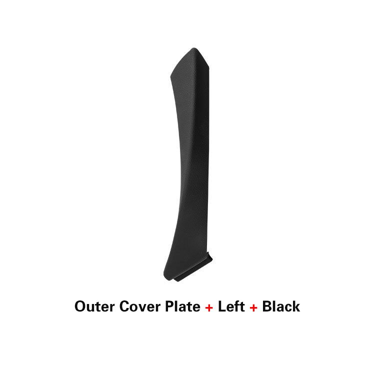 Placa de cobertura externa + esquerda + preto