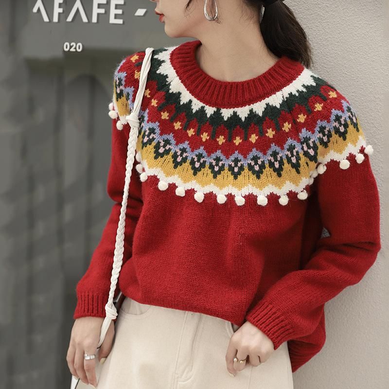 soft fair isle sweater