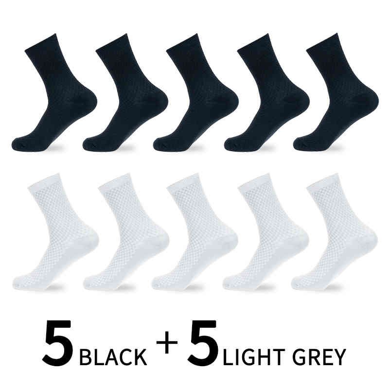 5 черный 5 свет серый