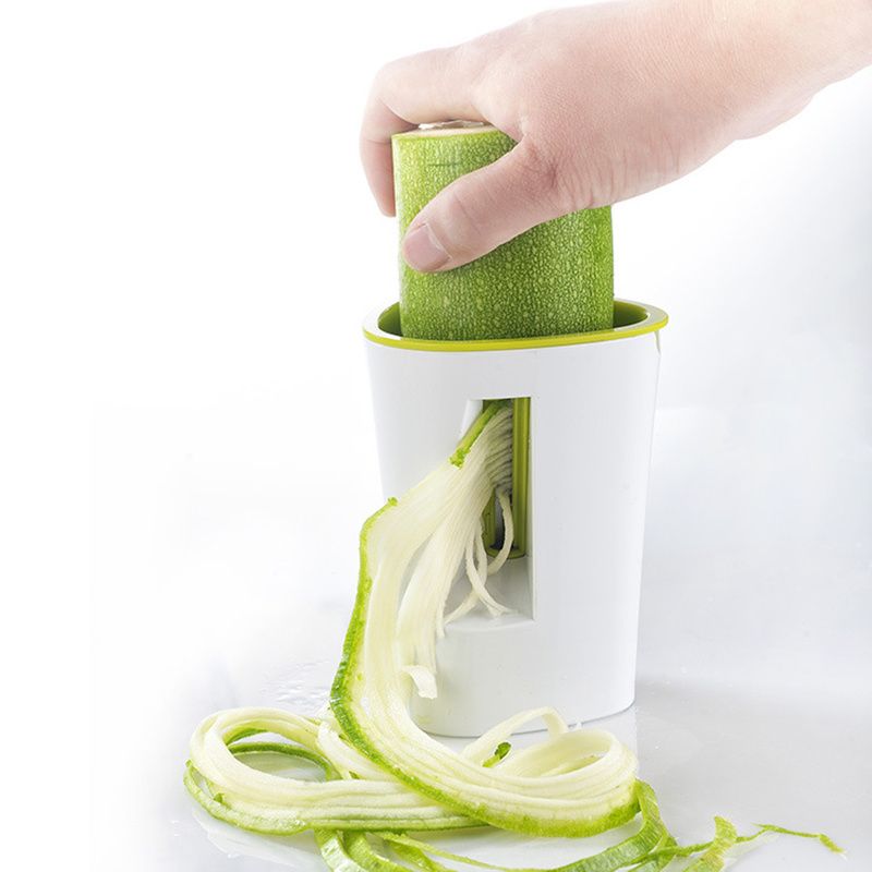 Heavy Duty Spiralizer Vegetable Slicer Vegetable Spiral Slicer Cutter Zucchini Pasta Noodle Spaghetti Maker KC0335