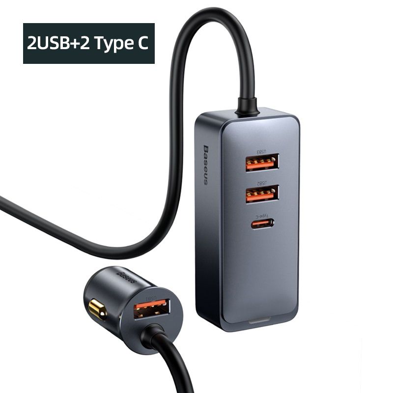 2 USB 2 Type C