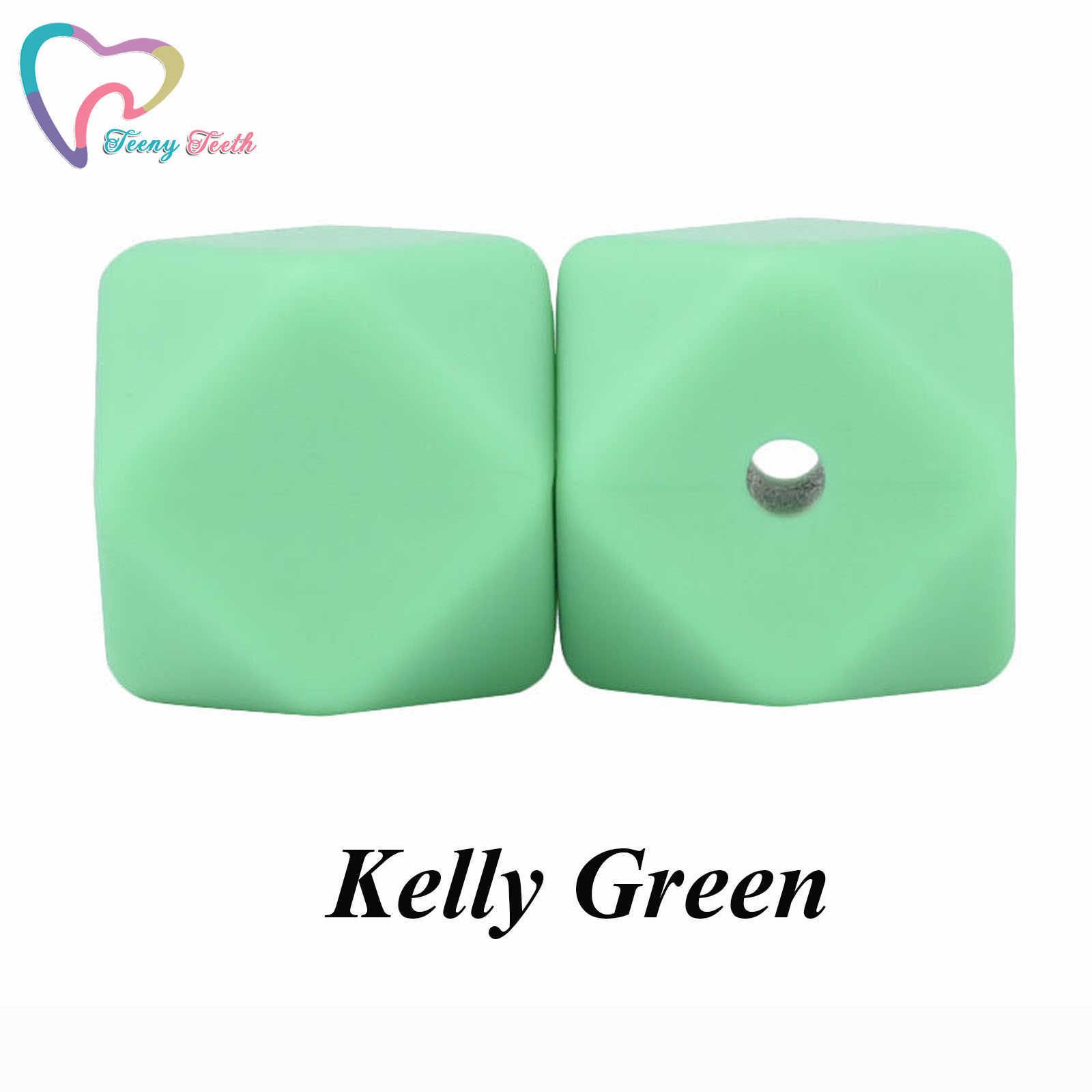 Kelly Green-14 мм шестиугольник