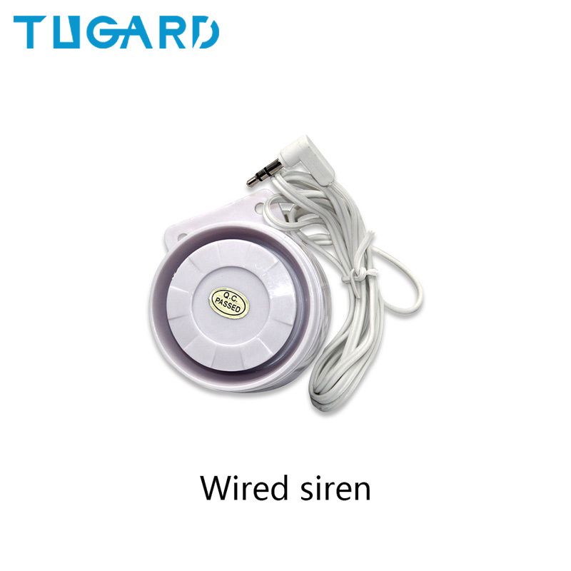 001-wired Siren-Uk Plug
