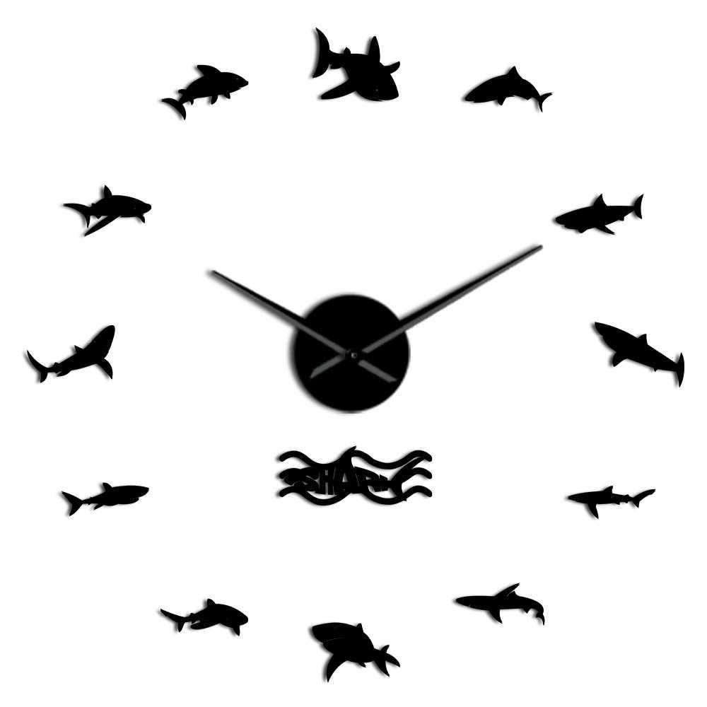 Black Wall Clock-47inch