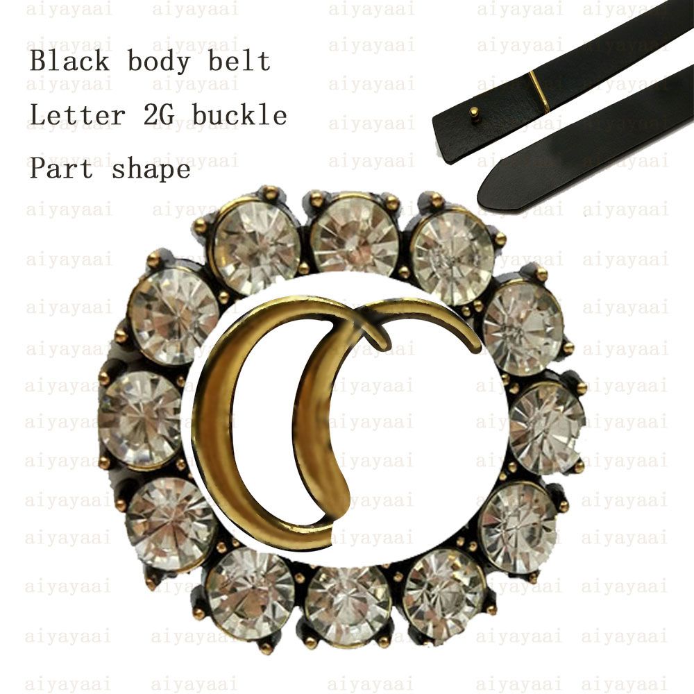 #1 Black belt+Letter 2G-buckle