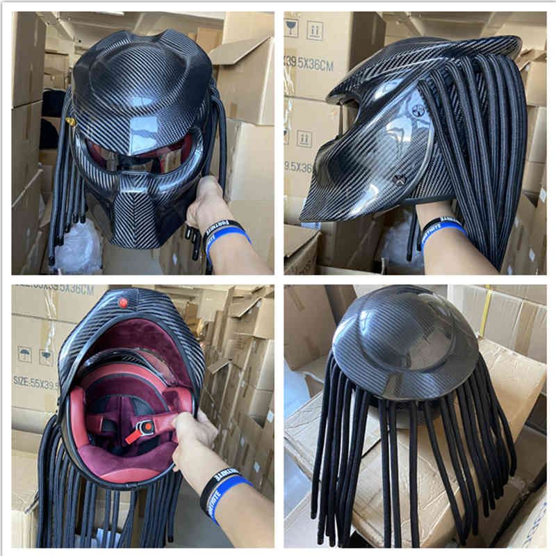 pecho secundario Fanático Alien Predator-casco Para Montar En Motocicleta, Diseño Láser Infrarrojo,  Para Uso Diurno Y Nocturno | islamiyyat.com