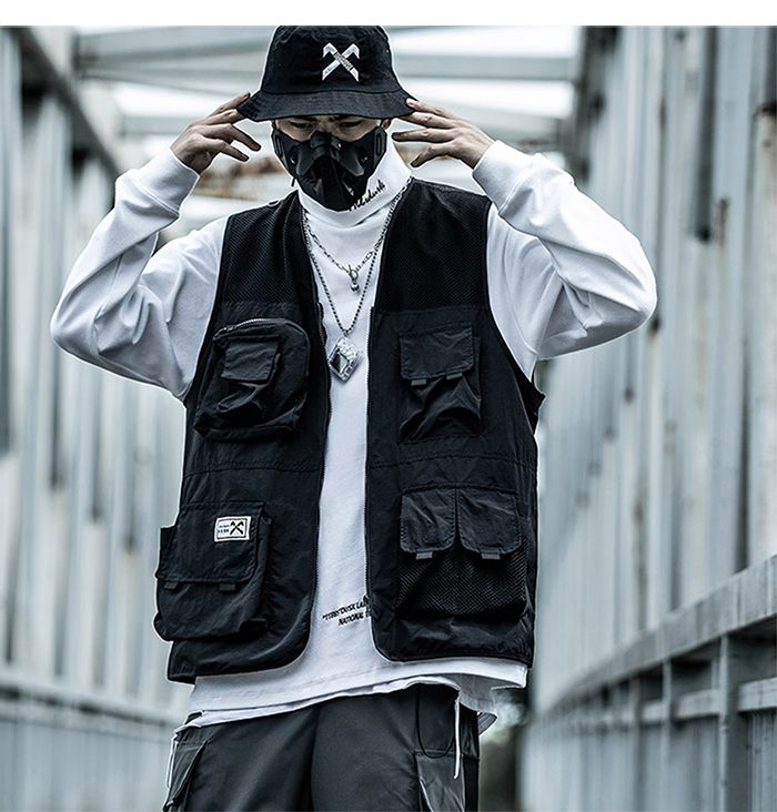 Hip Hop Cargo Coats Hip Hop Tactical 