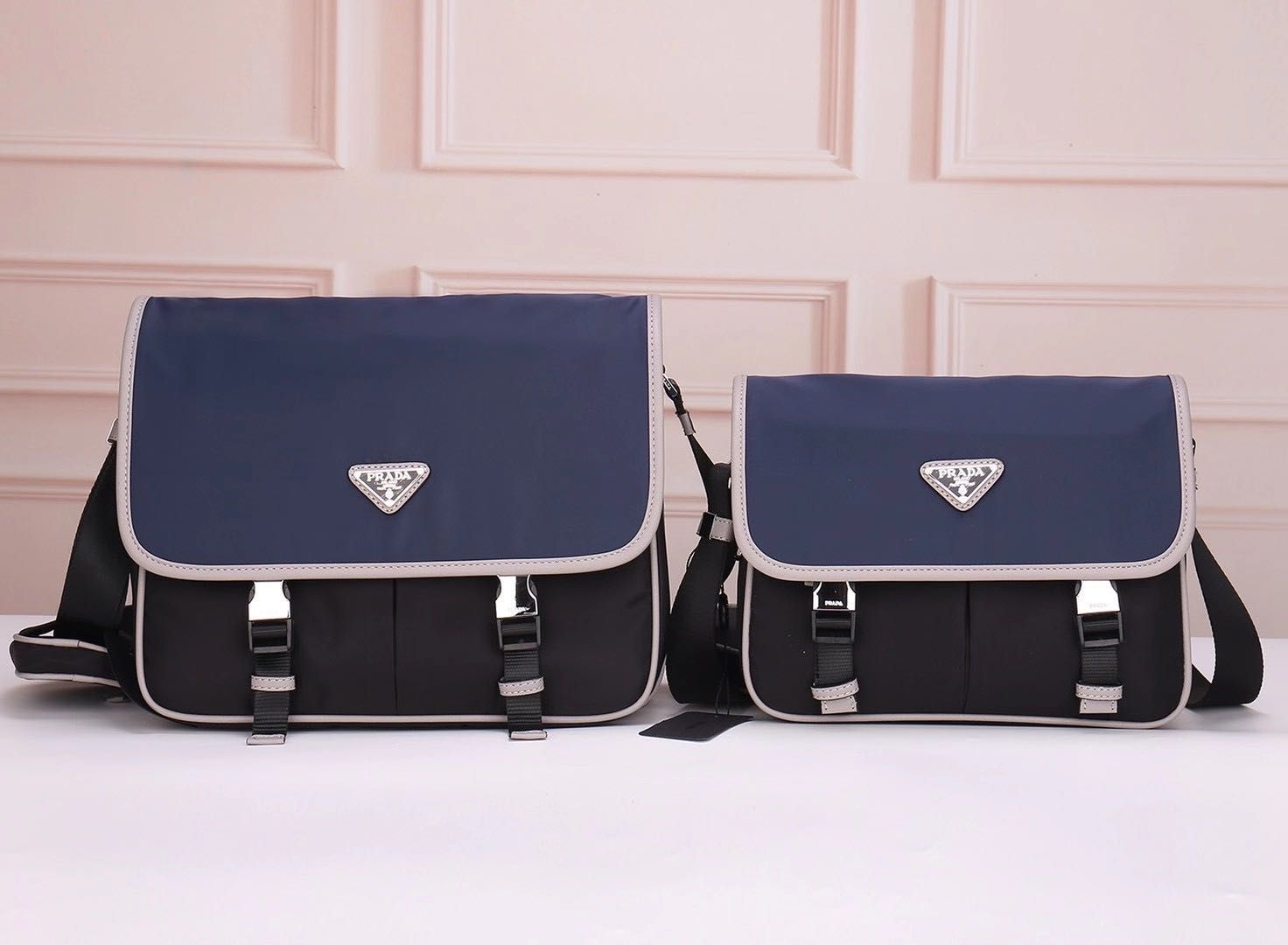 prada men crossbody bolsa
