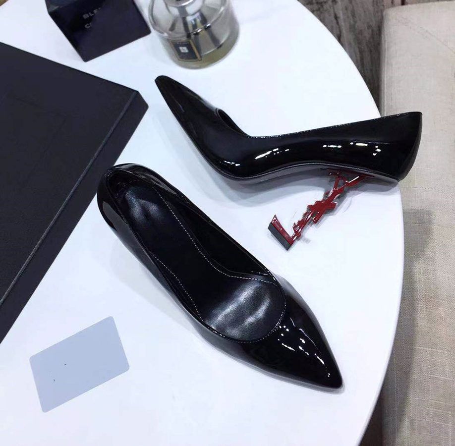 Acquistare Lv  Louis  Vitton Ysl  Tacchi Designer Di Lusso Scarpe  2021 Sandali Di Moda Tacchi Alti Tacchi Alti Di Alta Qualità Imitazione  Contatore Sandali Del Marchio Tacchi Alti M24