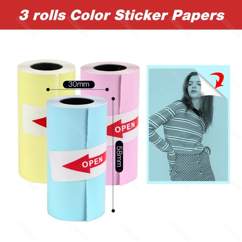 3 Color Sticker China
