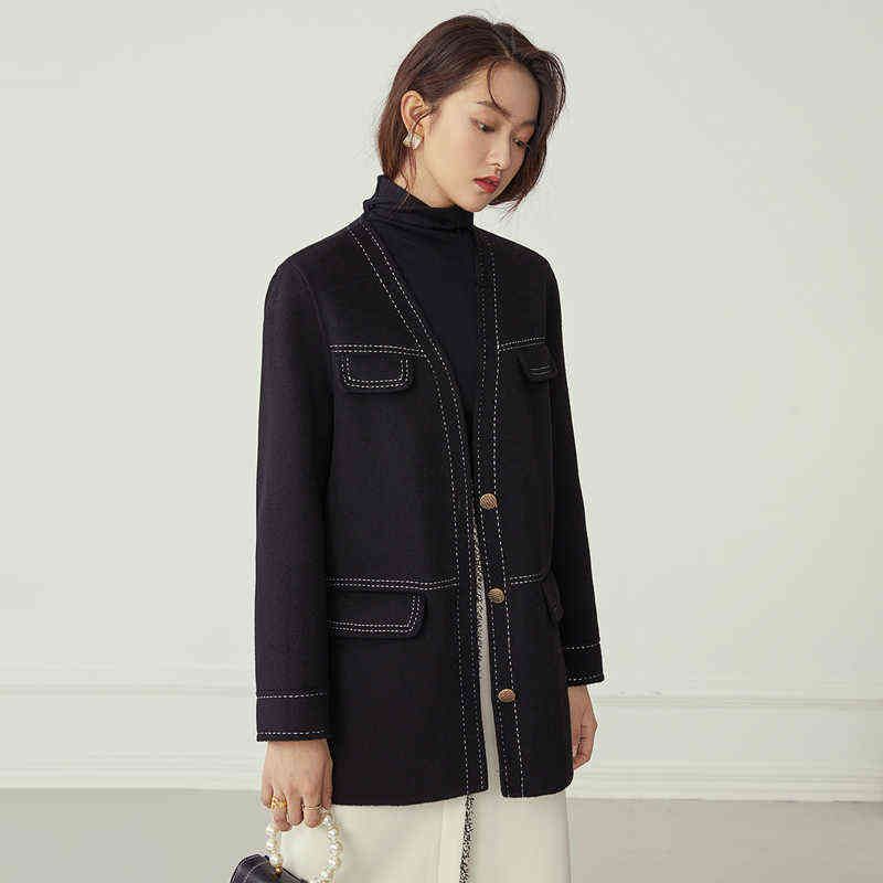 Manteau long noir