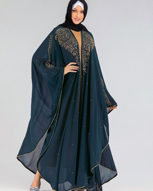 Vert Abaya Taille