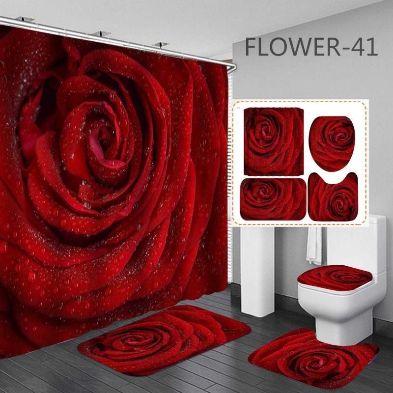 Flower-41 U-pad Floor Mat