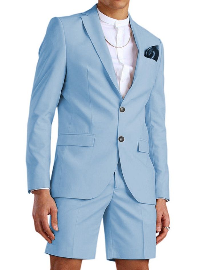 Pantalón corto vaquero tipo cargo para hombre azul claro Bolf MP0039BC
