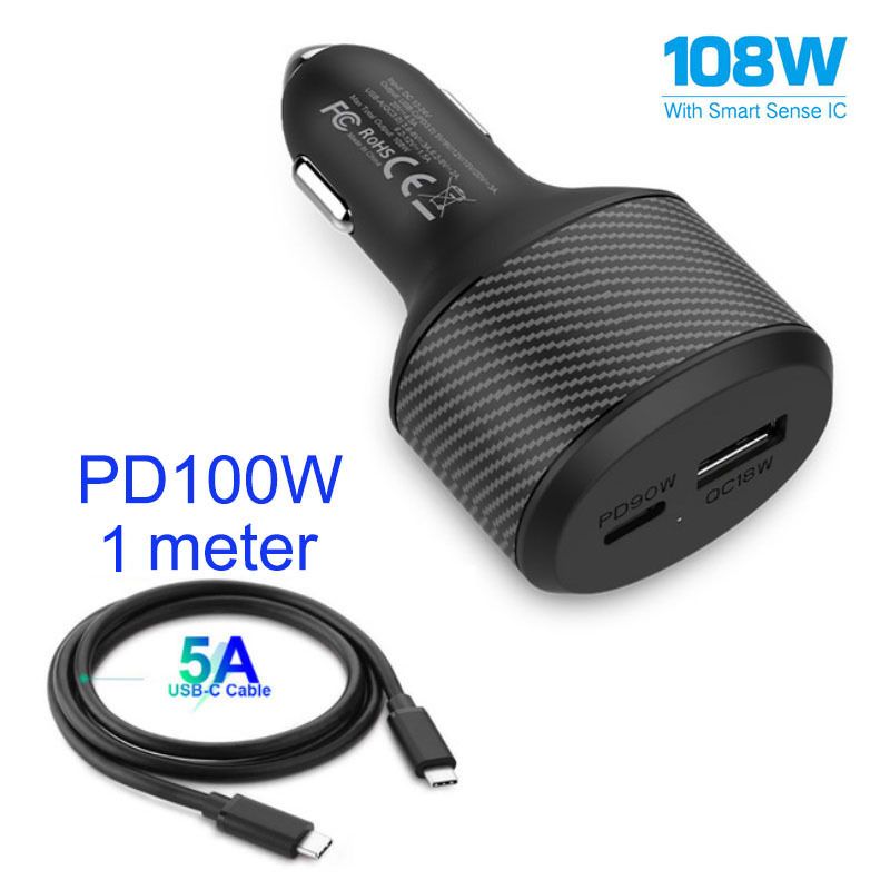 108W et câble (100W)