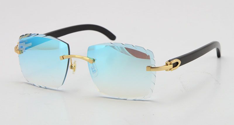 Gold Blue mirror Lens