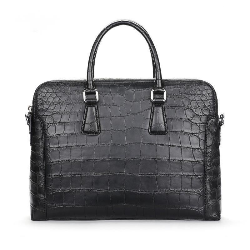 personalized leather computer bolsa