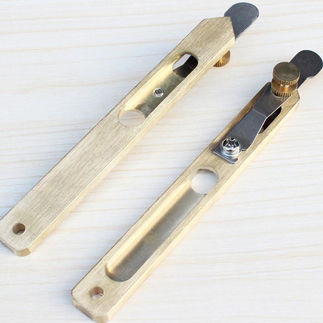 Leather Craft Tools DIY Incision Cutter tools Copper Trimming tools with Blade Leather Craft Tools DIY Incision Cutter tools Copper Trimming tools with Blade