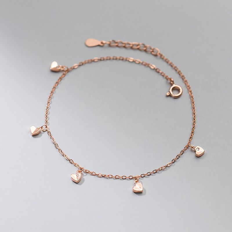 Rose Gold Color-925 Sterling Silver