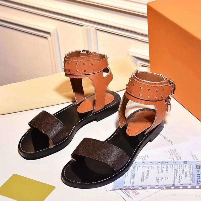 ding vermogen privaat Vrouwen sandalen zomer 2021 flats sexy enkel hoge laarzen mannen gladiator  sandalen vrouwen casual flats schoenen