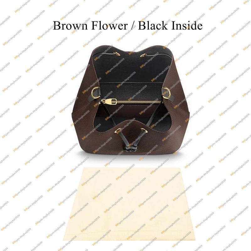 Brown Flower & Black Inside