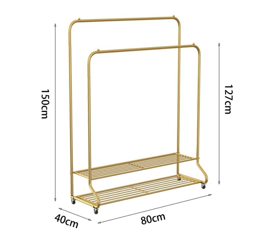 Gold-80 * 40 * 150 cm