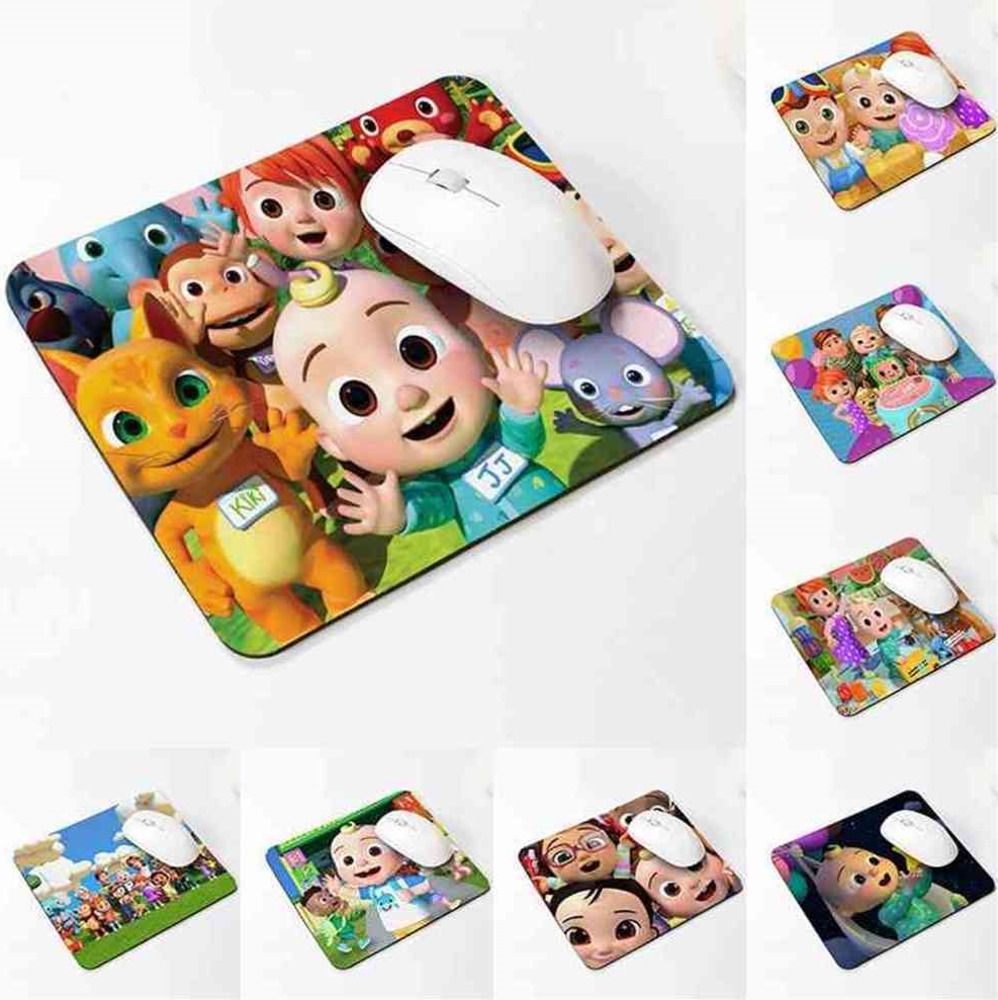 Non-Slip Cocomelon Cartoon Mouse Pad Tiktok Gaming Mouse Mat Mousepads Notebook Mini Computer PC Laptop Non-Slip Cocomelon Cartoon Mouse Pad Tiktok Gaming Mouse Mat Mousepads Notebook Mini Computer PC Laptop