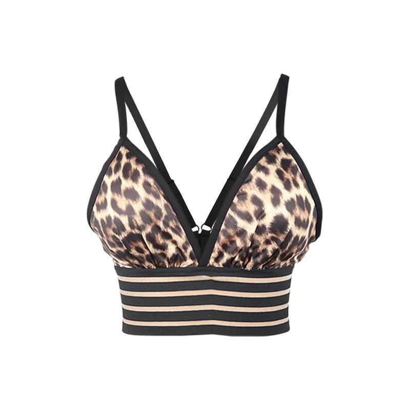 leopard bra