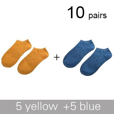 5 yellow 5 blue