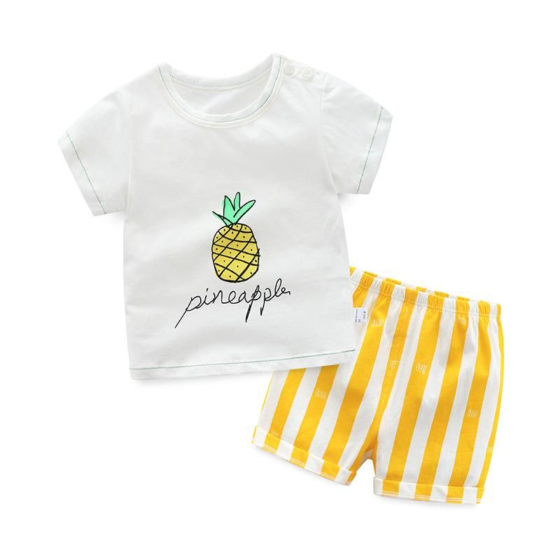 Styles I Love Baby Boy Pineapple Sleeveless Cotton Romper Summer Casual Jumper Outfit Styles I Love Baby Boy Pineapple Sleeveless Cotton Romper Summer Casual Jumper Outfit