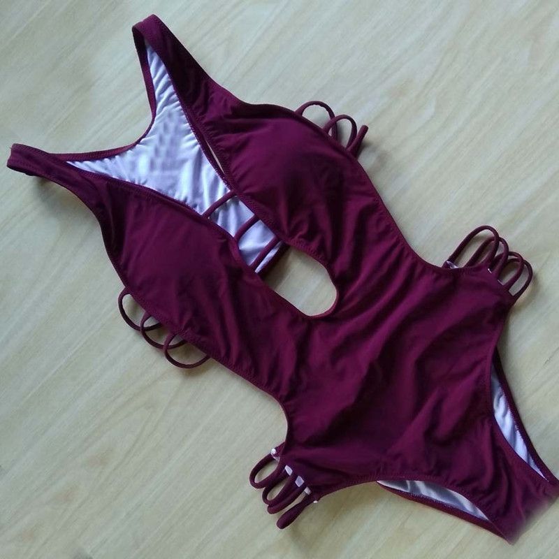 Wine Red Swimsuits