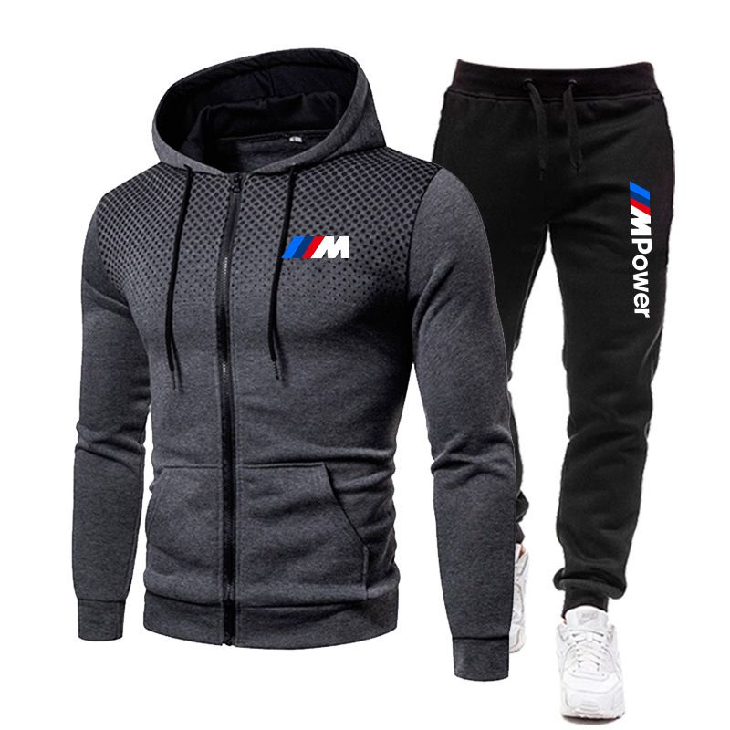 2021new Bmw M Men Soccer Set Zipper 