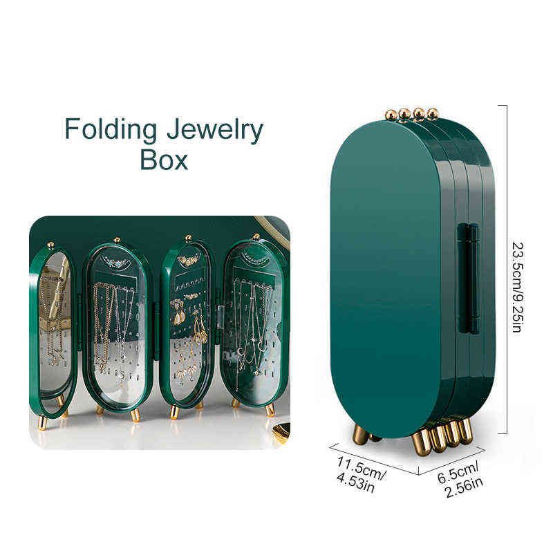 Зеленая коробка ювелирных изделий