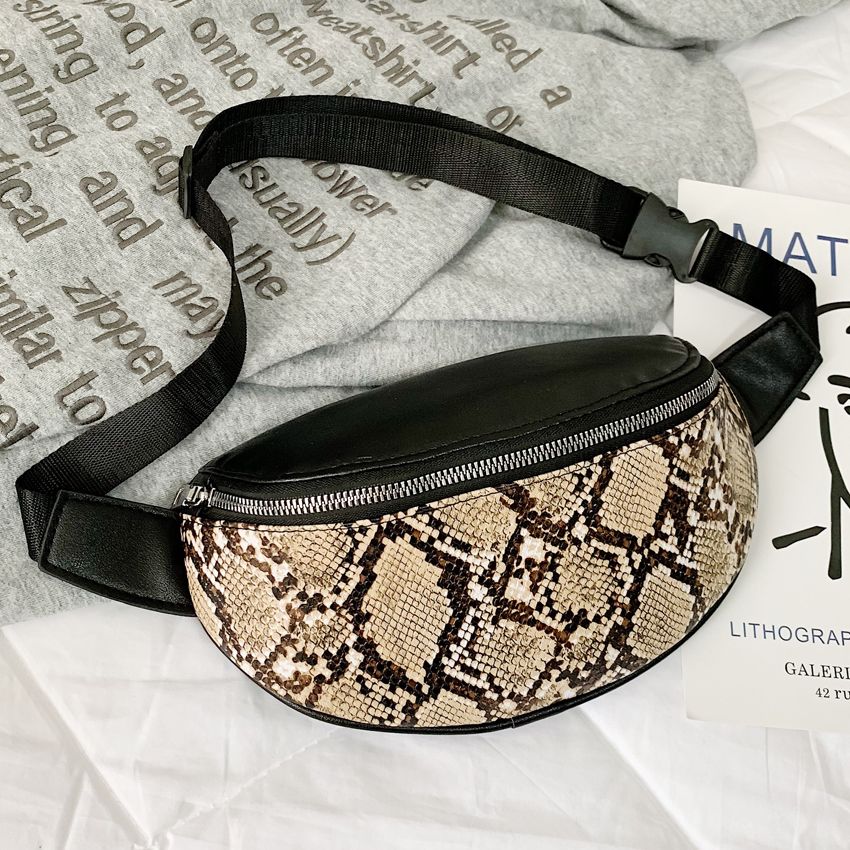 Bolsas de cintura para mujer Moda Bolsa de hombro Femenino Zipper Teléfono Dinero Paquetes de cintura 