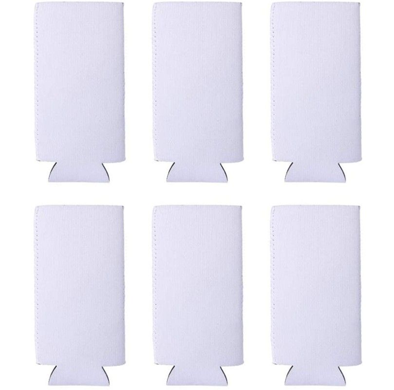 Sublimation Beer Bottle Koozies Party Favor Blank White Wine Bottles Cover Neoprene Beverage