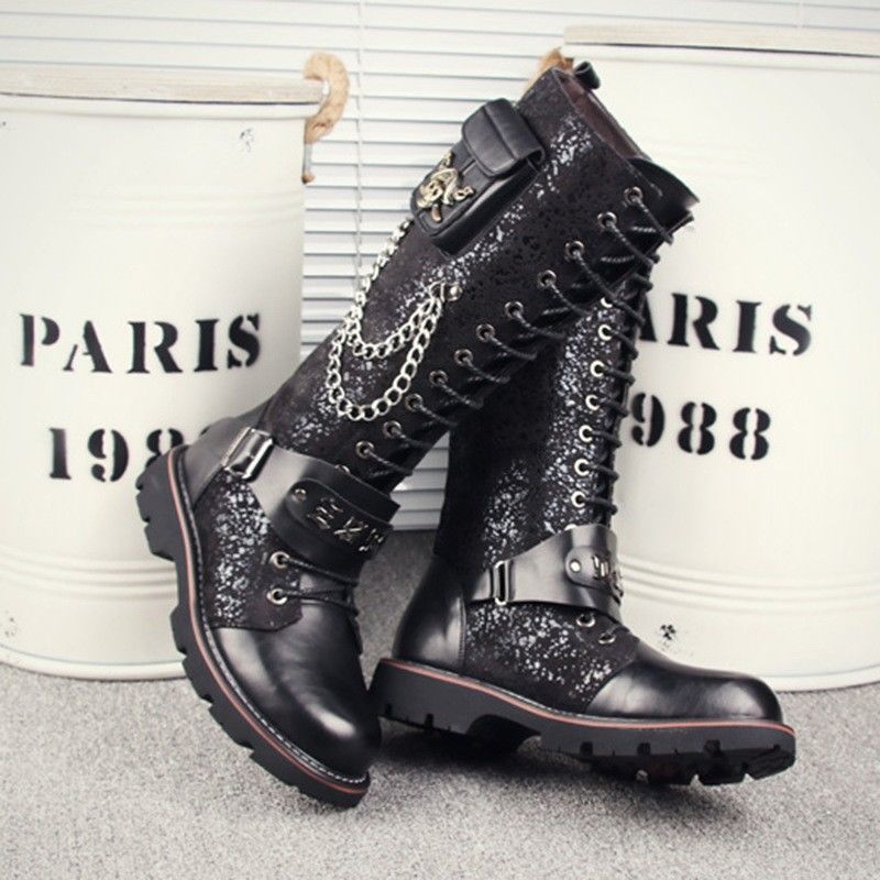 Korean boots on sale for men
