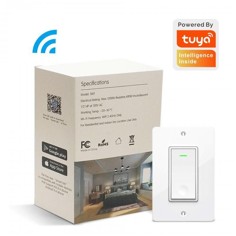 Smart Home Control Tuya America Standard Wifi Light Switches Voice Remote Automation Module für Alexa Echo Google