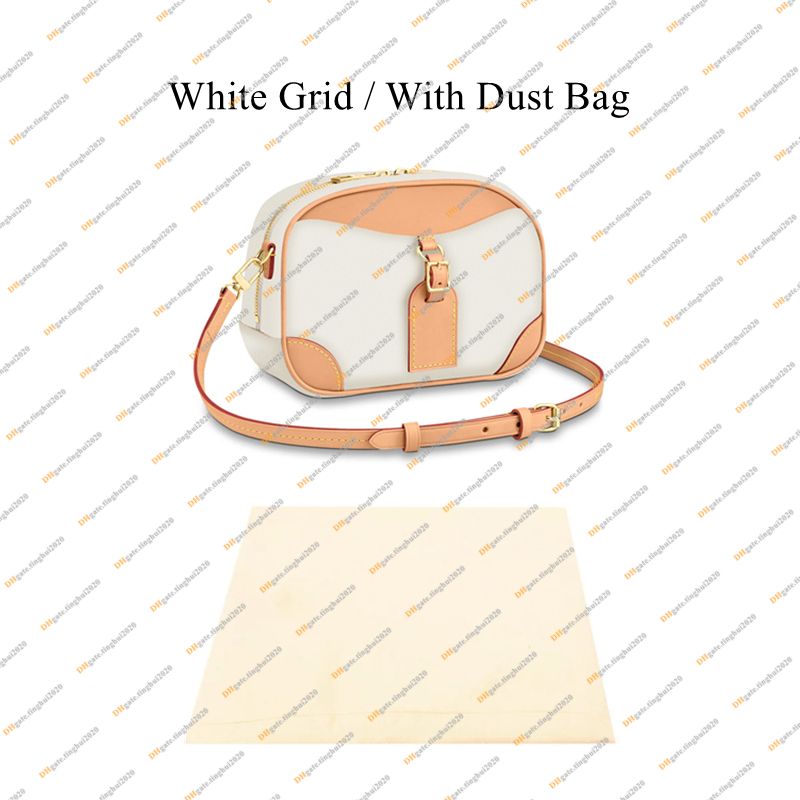 White Grid 1 / with Dust Bag