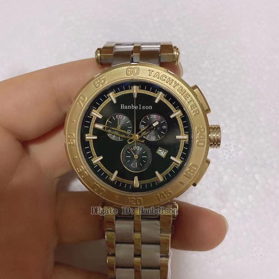 Two-tone gold (black dial)