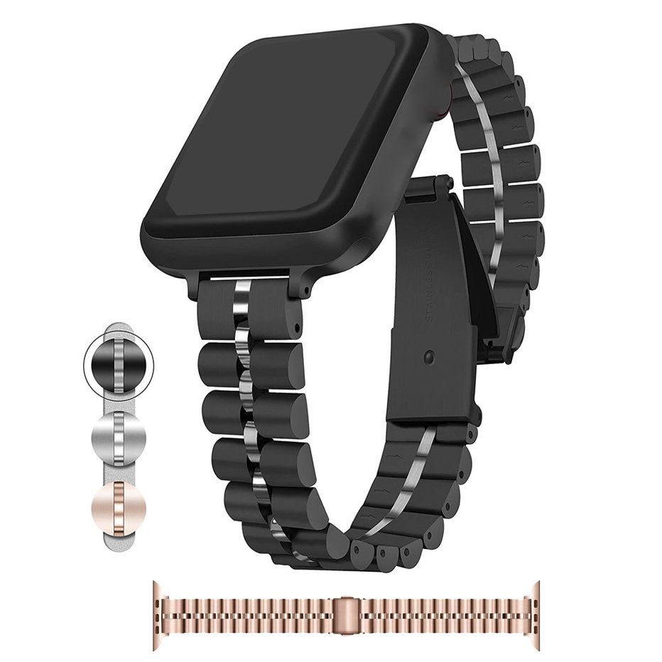 www. - Apple Watch double chain link band 44mm/ 40mm/ 42mm/ 38mm  Stainless steel iwatch