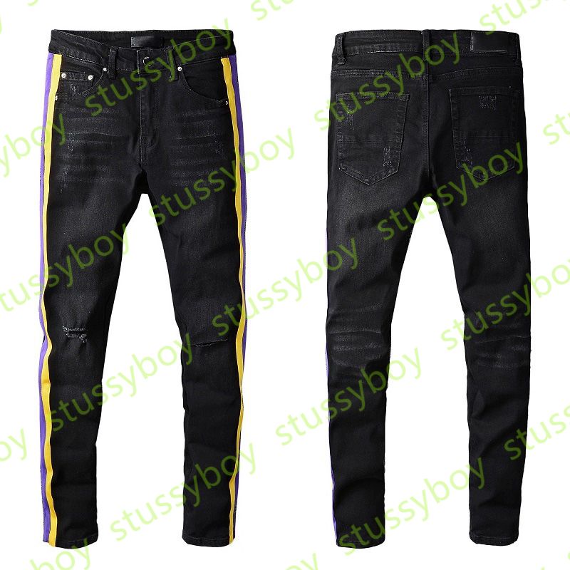 Fashion Mens Designer Jeans High 
