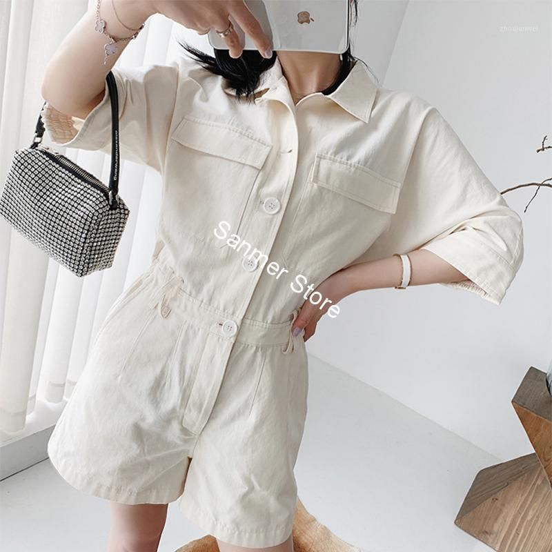 SportsX Women Jeans Button Down Vogue Drawstring Romper Jumpsuit Playsuit SportsX Women Jeans Button Down Vogue Drawstring Romper Jumpsuit Playsuit