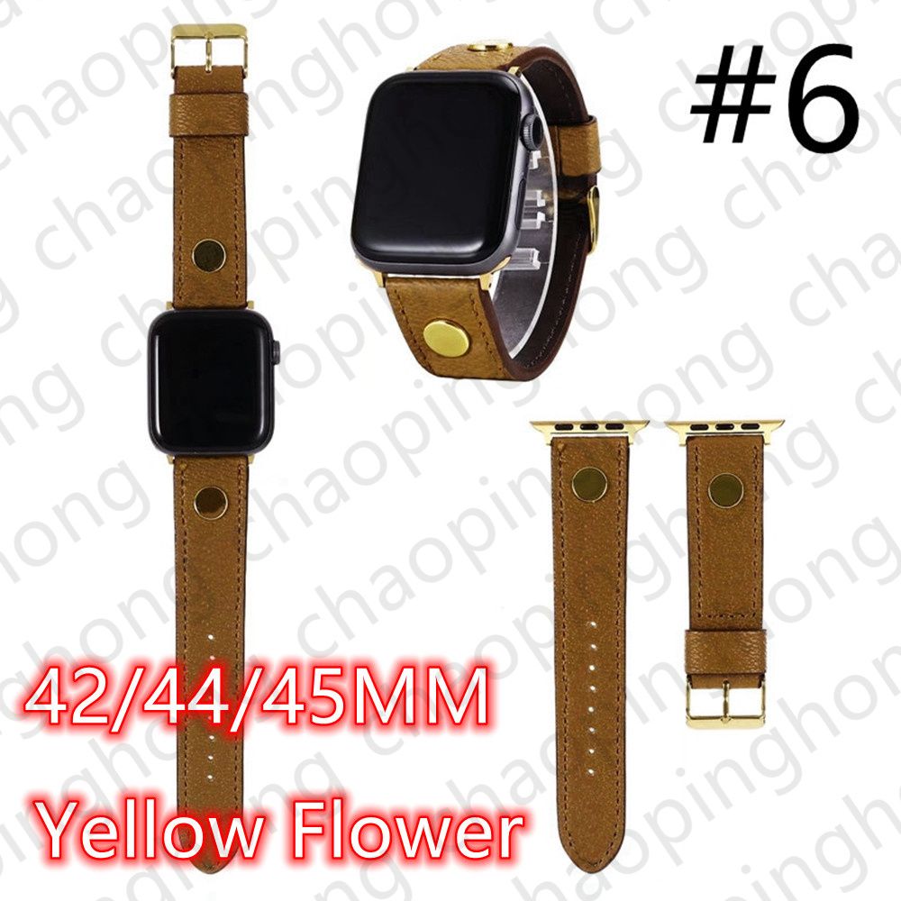 6#42/44/45/49mm Yellow Flower+LOGO