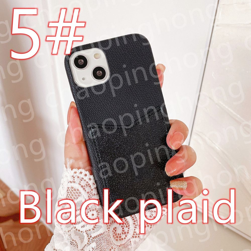 5# l Black Plaid+Logo