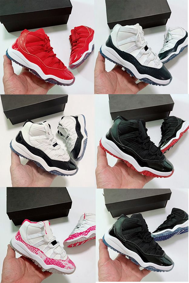 Toddler Boys Basketball Shoes For Kids Bred Concord GS Heiress