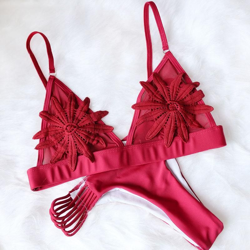 Wino Red Bikini.