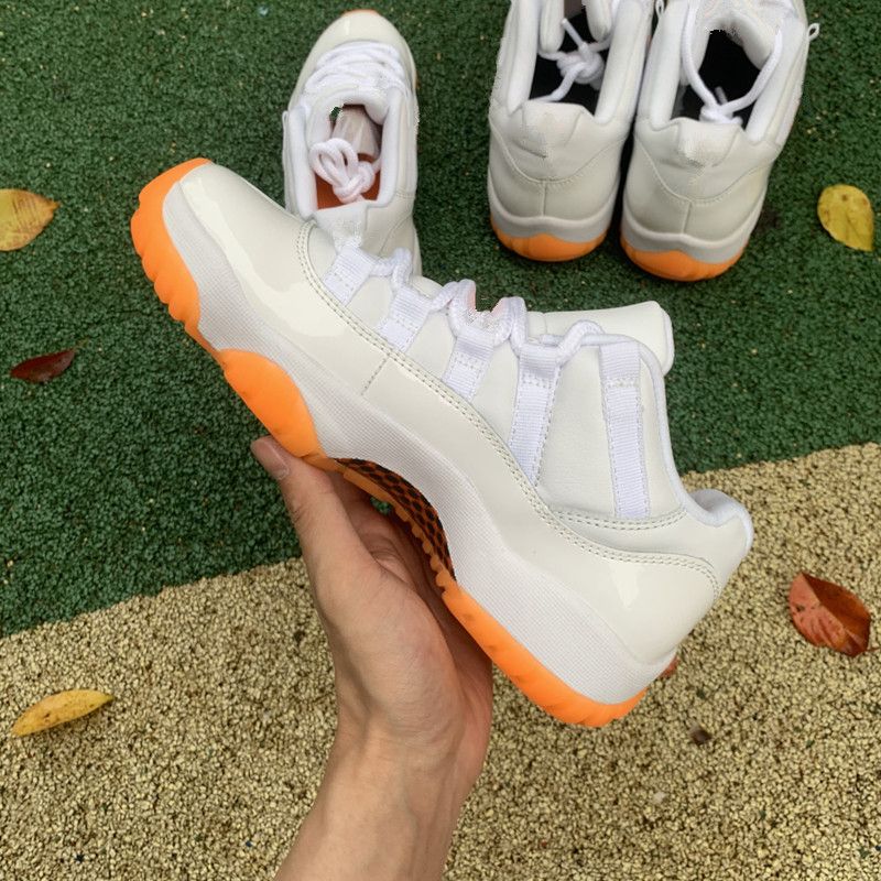 white orange 11s
