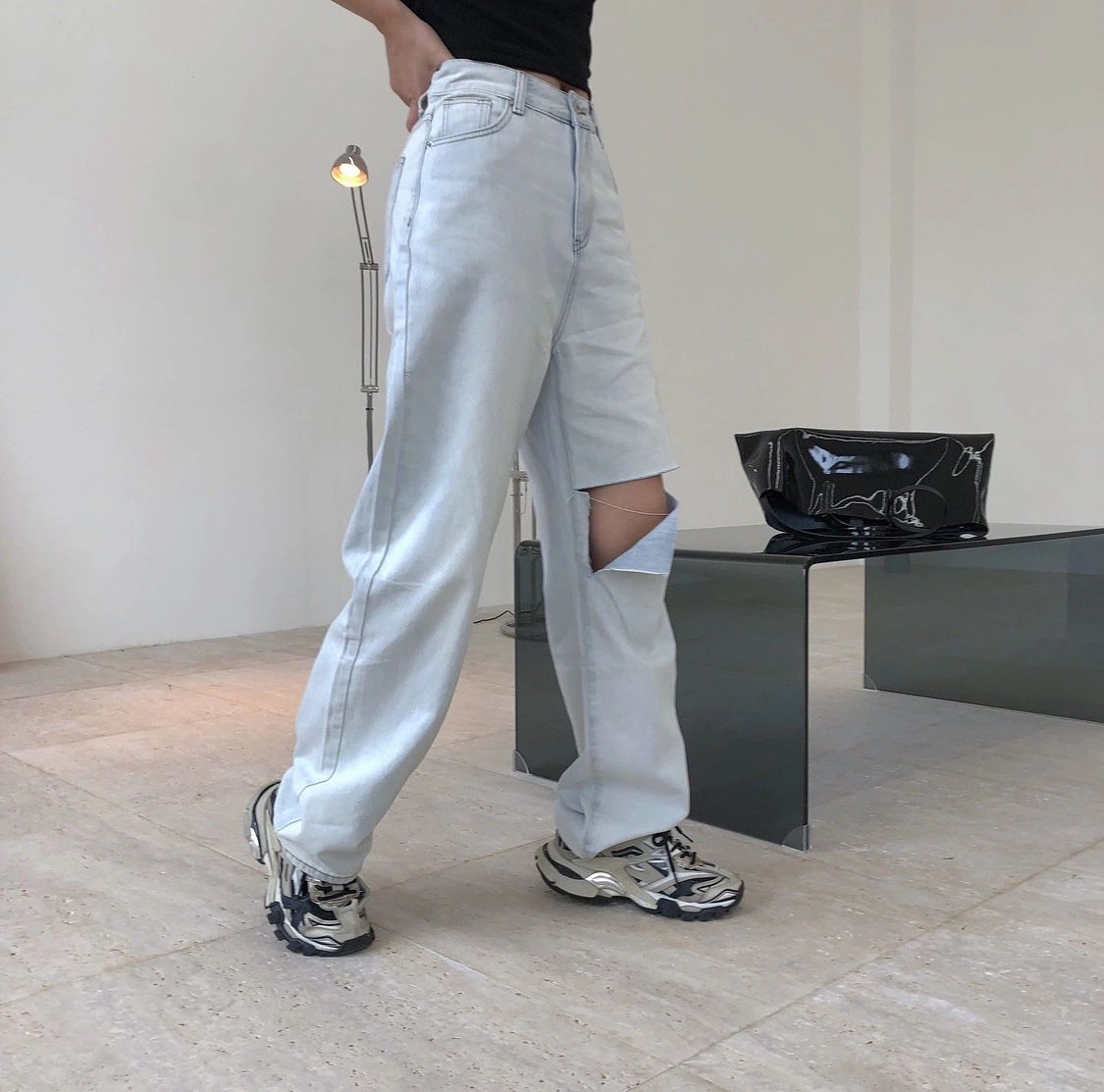 Pantalones De Mujer Street Jeans Show Pantalones Casuales De Pantalones De Mujer Street Jeans Show Pantalones Casuales De