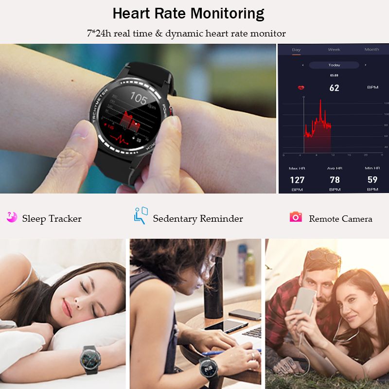 RELOJ SMARTWATCH M7S CON BRÚJULA, ALTÍMETRO Y LLAMADA - Alfa Shop Vzla