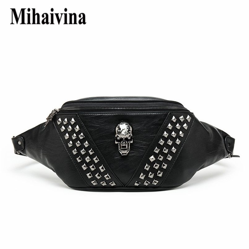 skull fanny pack